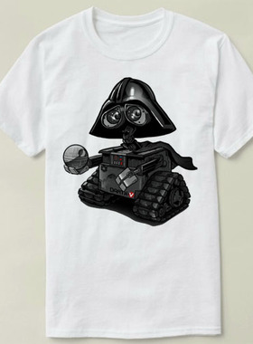 darth e  wall vader 个性 半袖 来图 上衣 DIY T-Shirt T恤 半袖