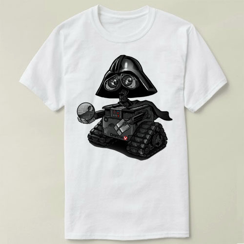 T-ShirtdarthvaderwallDIY个性男