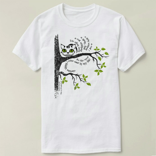 Tim Burton 蒂姆 伯顿 Alice in Wonderland  Tee T-Shirt T恤