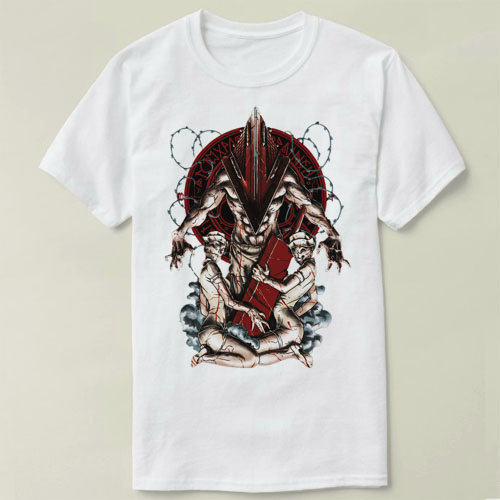 Pyramid Head  silent hill寂静岭Tee Shirt 圆领半袖定制T恤成人