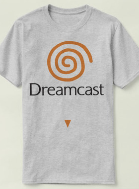Dreamcast sega世嘉DC游戏机videoGAME Tee Shirt圆领半袖定制T恤