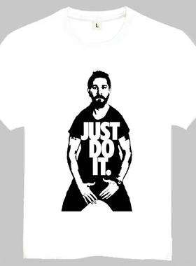T-shirtJustdoit个性短袖牛臣仕