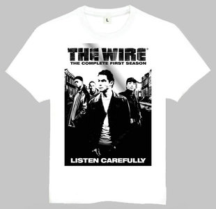 The Wire T-shirt 火线 线人 T恤 欧美潮流T恤 监听风云