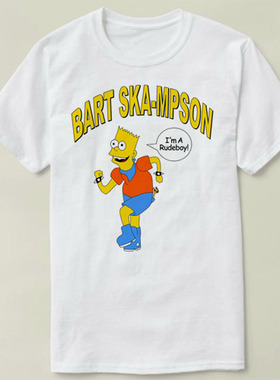 Bart Ska Mpson Portlandia 波特兰迪亚 定制 DIY  T-Shirt T恤