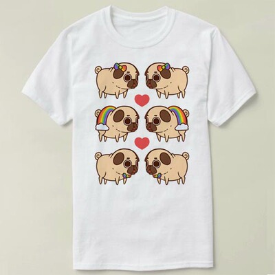 T-ShirtPuglieProudPrideDIY恤男