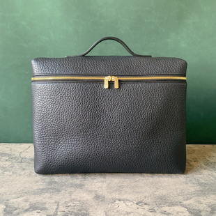 Togo牛皮商务公文包手工轻奢手提包真皮出差电脑便携男女高端定制