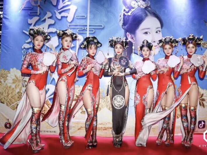 夜店酒吧古装延禧攻略演出服定制