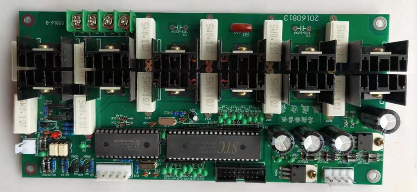 线切割配件新兴振威控制柜高频功放震荡主振一体板使用进口功放管