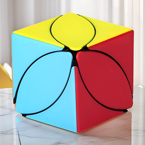 泛新枫叶魔方三叶六色三色叶子异形不规则初学幼儿园儿童益智玩具