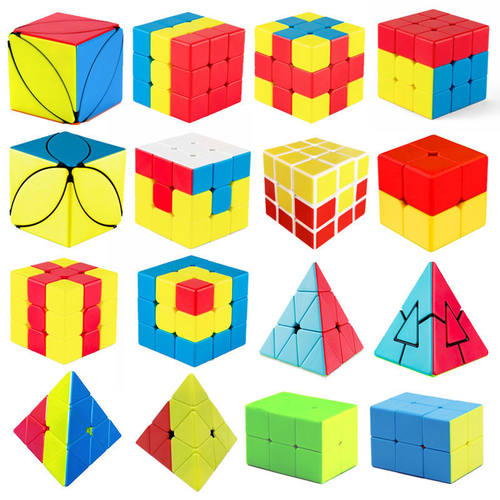 幼儿园入门金字塔枫叶三明治魔方