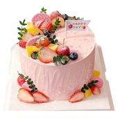 三八节女士生日蛋糕河南周口市川汇淮阳项城扶沟西华商水同城配送