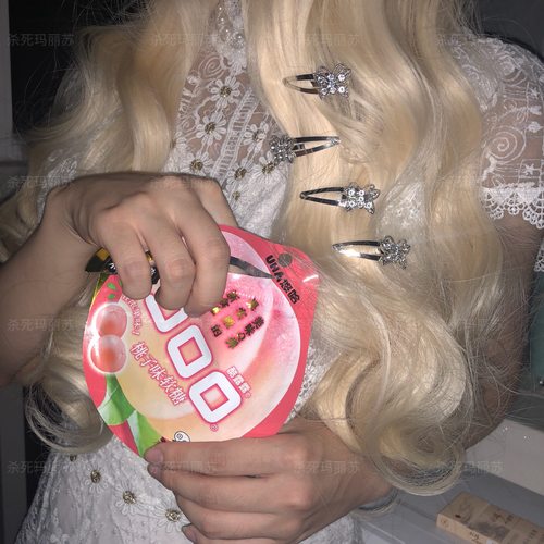 蝴蝶杀死玛丽苏ins风同款bb发夹