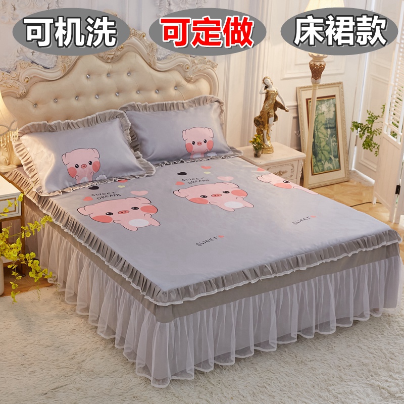 冰丝凉席三件套草席子