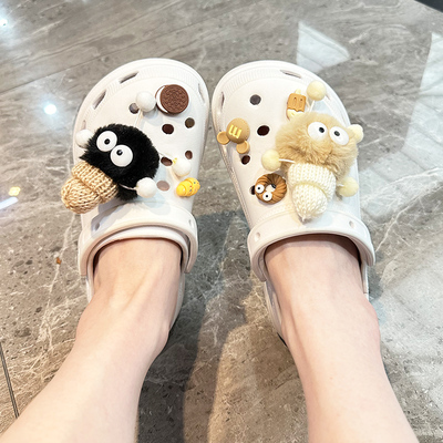 原色部落洞洞鞋配饰成品鞋花