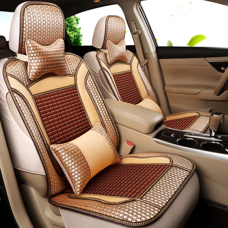 大众老款捷达前卫座套捷达王春天伙伴桑塔纳速腾夏季竹片汽车坐垫
