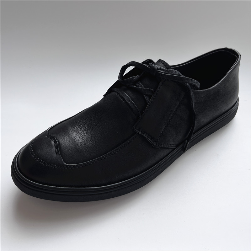 384344码日常休闲头层牛皮男鞋