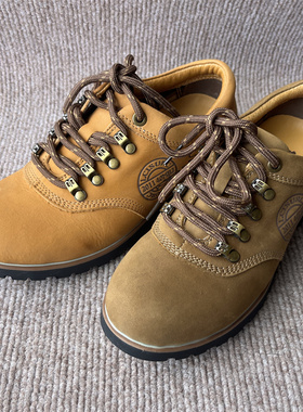 瑕疵处理春秋复古休闲真皮女鞋牛皮休闲鞋橡胶底户外女皮鞋A30091