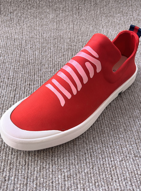 公牛时尚百搭夏季休闲板鞋一脚蹬乐福鞋透气布鞋潮鞋 7A59818Y03