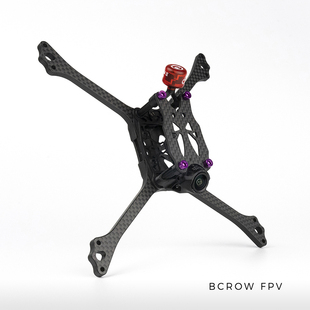 黑鸦BCROW V6机架穿越机5寸FPV竞速 PRO-V6正X 2020孔位 2025新款