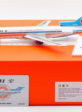Jcwings 1/200  合金飞机模型 波音B727-200 全日空 ANA JA8338