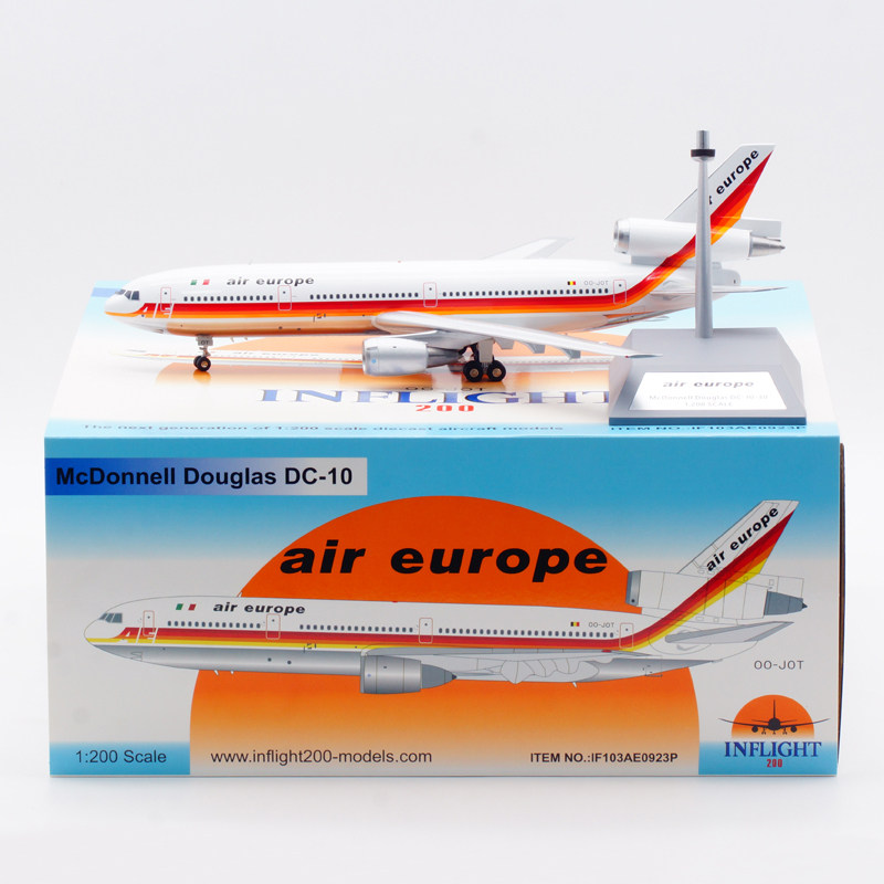 合金飞机模型欧洲航空