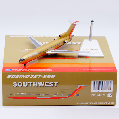 合金飞机模型西南航空波音B737