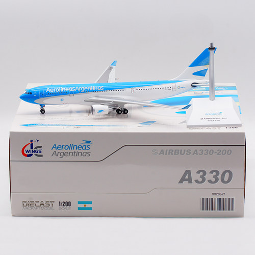 合金飞机模型阿根廷航空A330