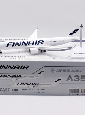 Jcwings 1/200 合金飞机模型 芬兰航空 空客A350-900XWB OH-LWS