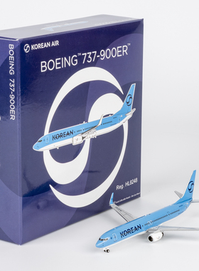 NGmodel 1:400 合金飞机模型 大韩航空 B737-900 HL8248 HL8273