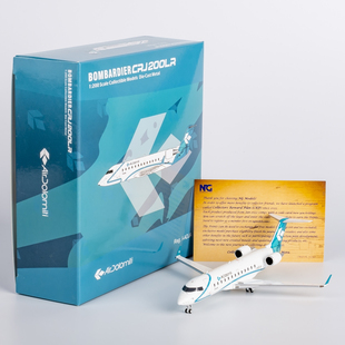 NGmodel 1:200 合金飞机模型  Air Dolomiti CRJ-200LR I-ADJA