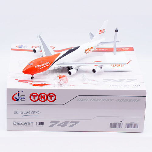 合金飞机模型B747-400FTNT