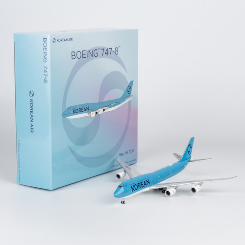 NGmodel 1:400 合金飞机模型 大韩航空 B747-8 HL7638