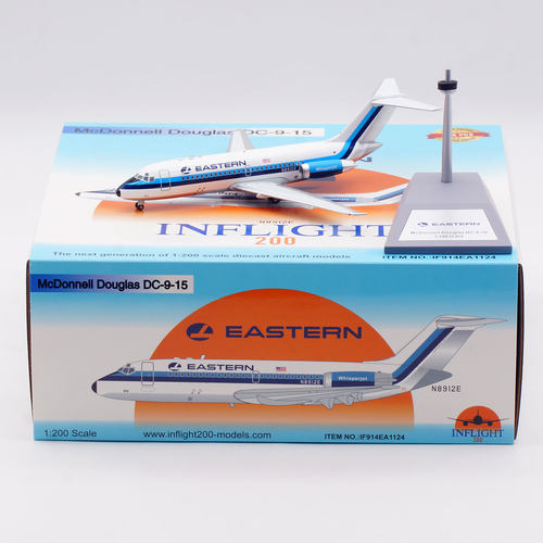 Inflight 1:200 飞机模型 合金 美国东方航空 麦道DC-9-15 N8912E