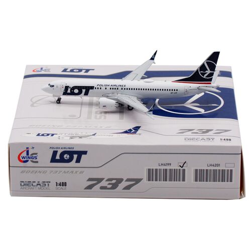 合金客机模型波兰航空B737-8