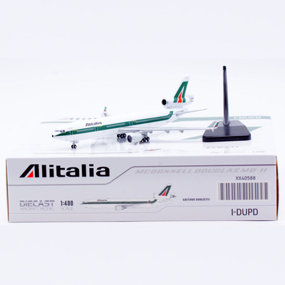 JCwings 1:400 合金飞机模型 意大利航空 MD-11 I-DUPD