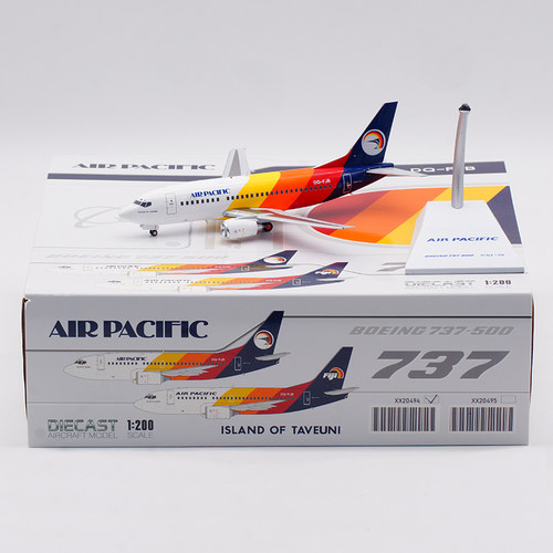 合金飞机模型太平洋航空B737
