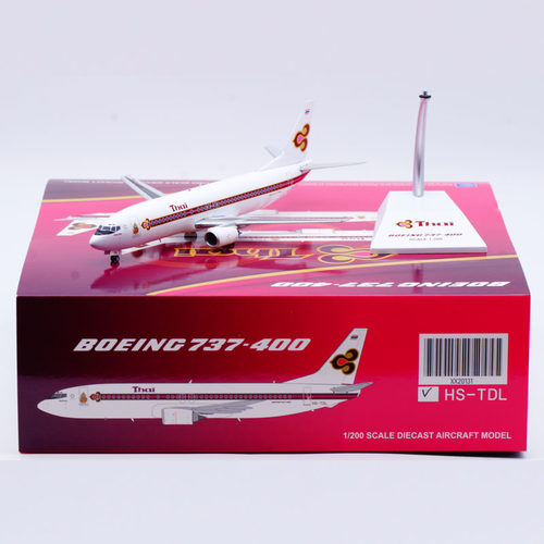 合金飞机模型泰国航空波音B737