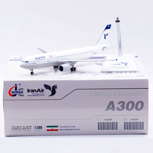 Jcwings 1/200 合金飞机模型 伊朗航空 A300-600R EP-IBD