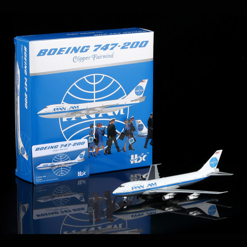 HX Models 1:400 合金 飞机模型 美国泛美航空  B747-100 N724PA