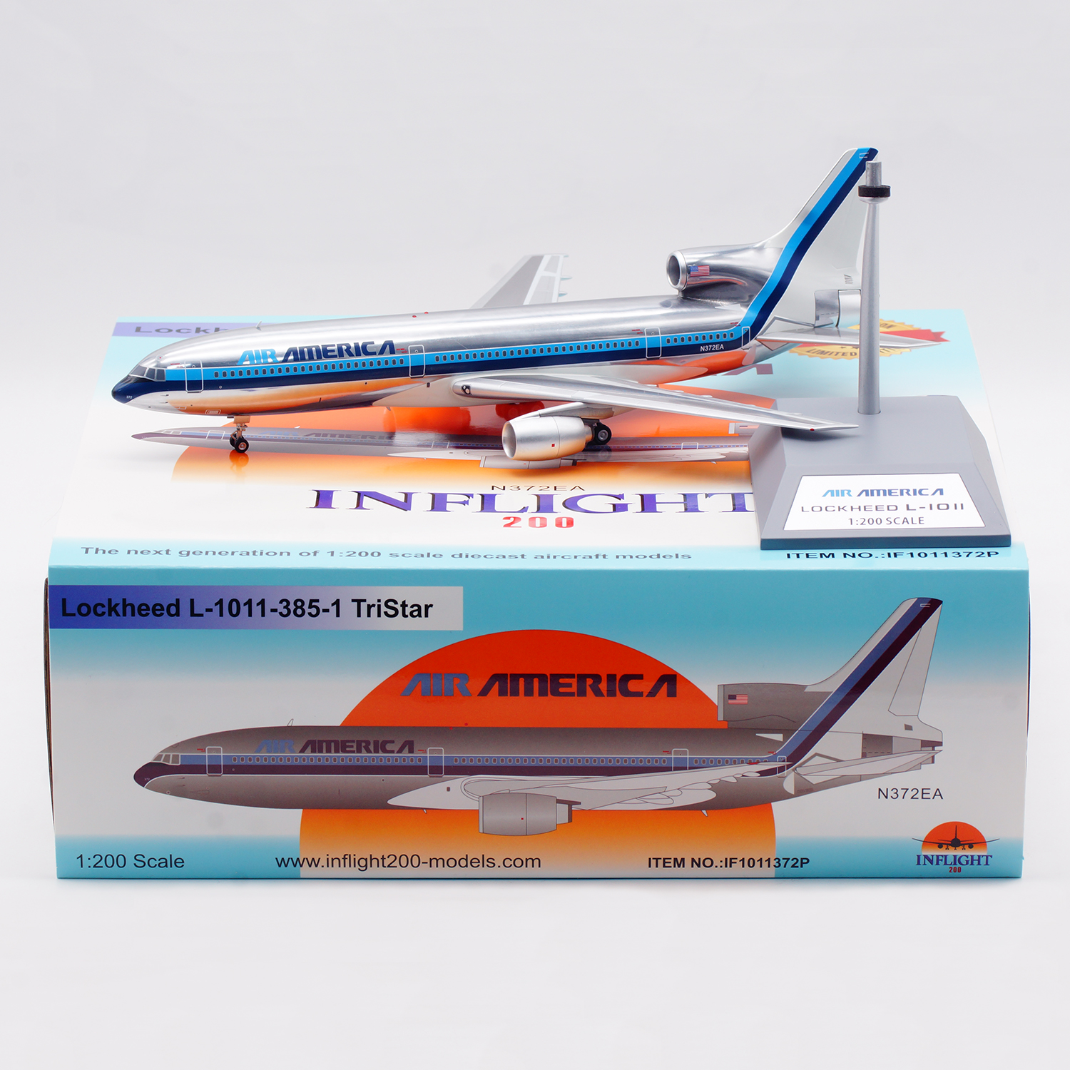 飞机模型合金美国联合航空B767
