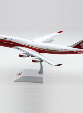 Jcwing 1/200合金飞机模型 B747-400 超级灭火机 N744ST 襟翼