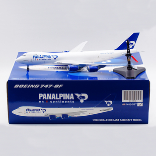 Jcwings 1/200 合金飞机模型 泛亚班拿航空 波音B747-8F N850GT