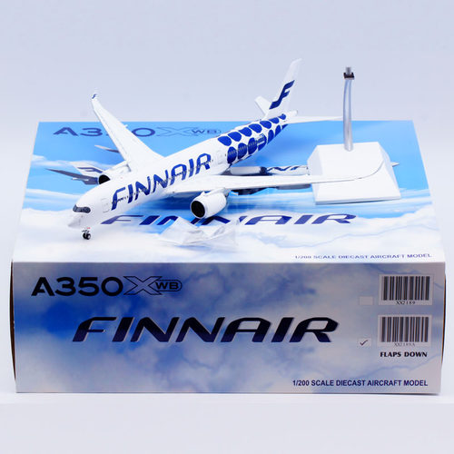 合金飞机模型芬兰航空A350