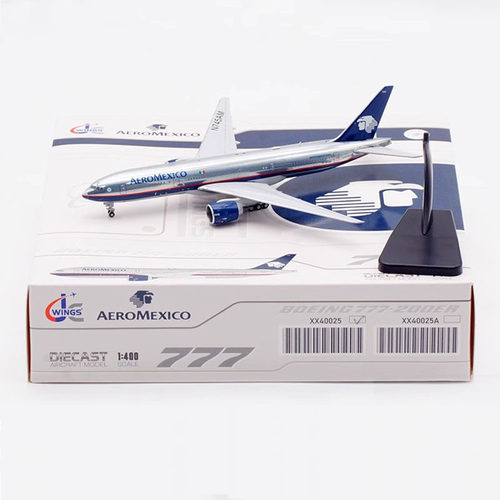 合金客机模型墨西哥航空B777
