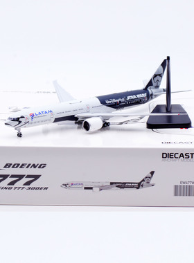 1:400 JC Wings 合金客机模型 智利拉塔姆航空 B777-300ER PT-MUA