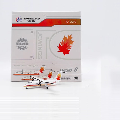合金客机模型加拿大航空Dash8