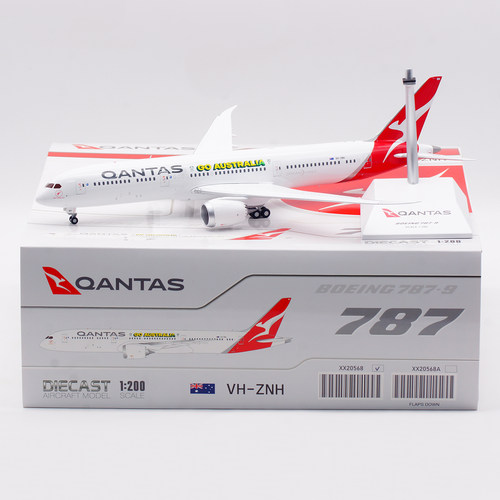 Jcwings 1/200 合金飞机模型 澳洲航空 B787-9 VH-ZNH