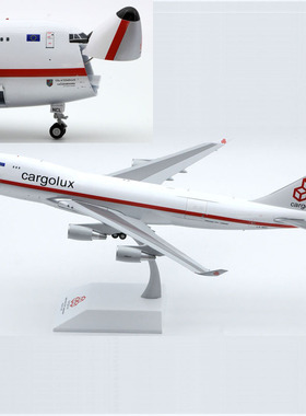 Jcwing 1/200合金飞机模型 卢森堡国际货运 B747-400F LX-NCL开鼻