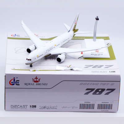 合金飞机模型文莱皇家航空B787