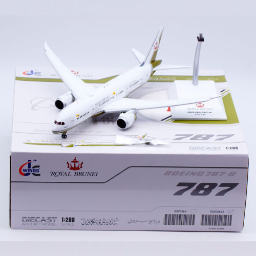 合金飞机模型文莱皇家航空B787